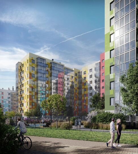 2-к. квартира, 52,6 м², 8/9 эт.