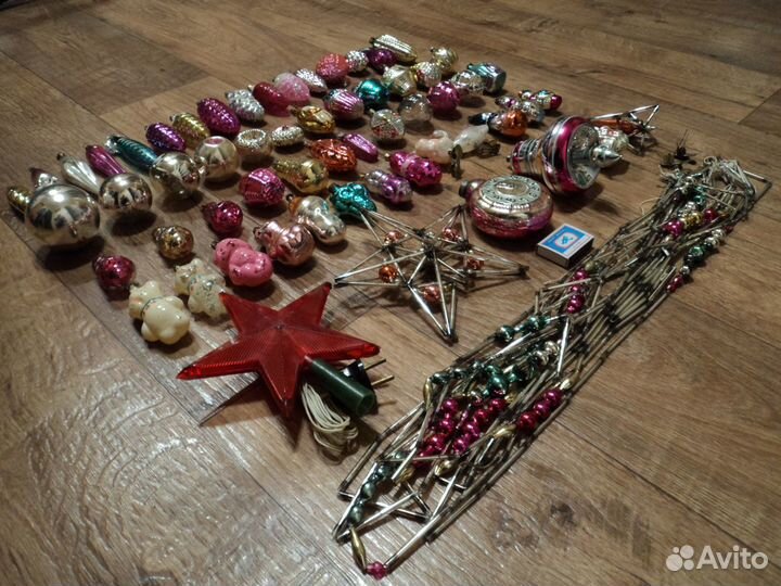 Елочные игрушки СССР