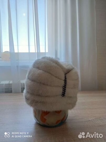 Шапка норковая женская бу