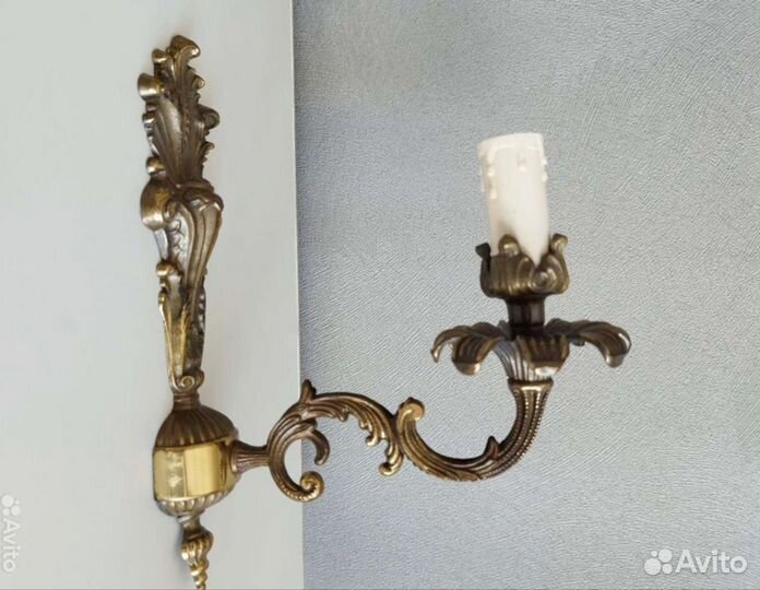 Винтажная настенная лампа бра