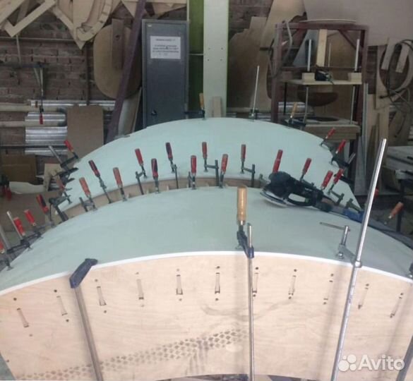 Барная стойка для клиники из искусственного камня