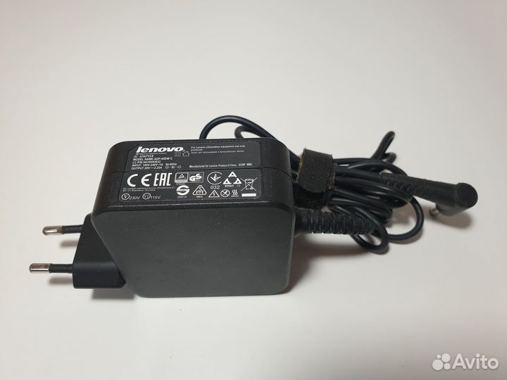 Блок питания Lenovo 20V 2,25A 45W 4,0 x 1,7 оригин