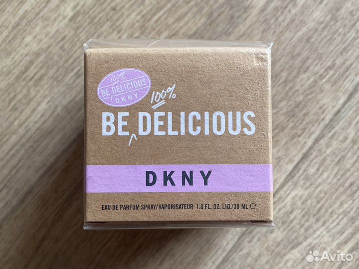 Парфюмерная вода dkny be 100 delicious новый 30 мл
