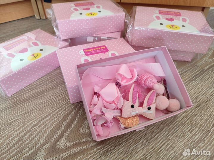 Подарочный набор детских заколок