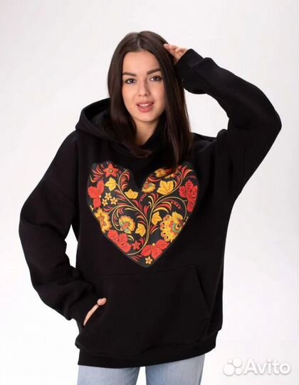 Худи свитшот толстовка женская