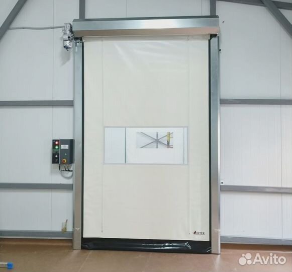 Ворота скоростные из пвх под ключ