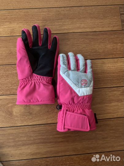 Перчатки зимние для девочки Ziener размер 5,5