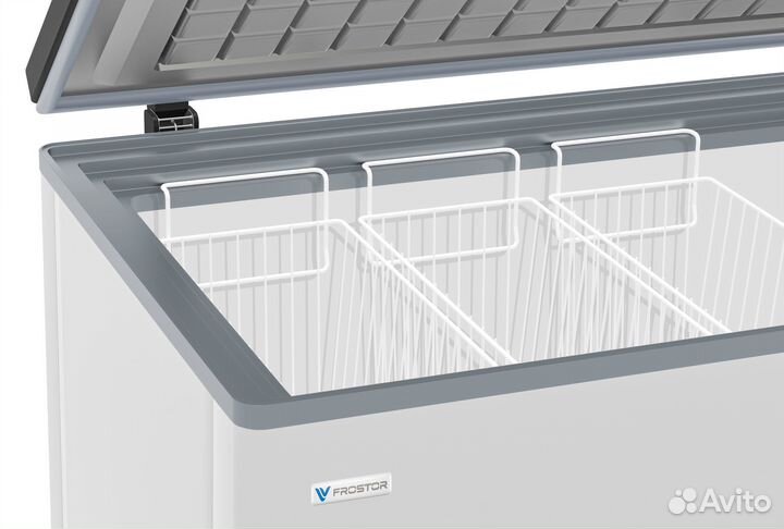 Ларь 500 л глухая крышка