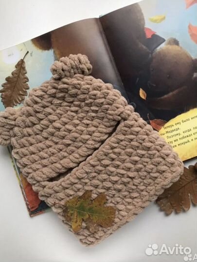 Детская балаклава Мишка