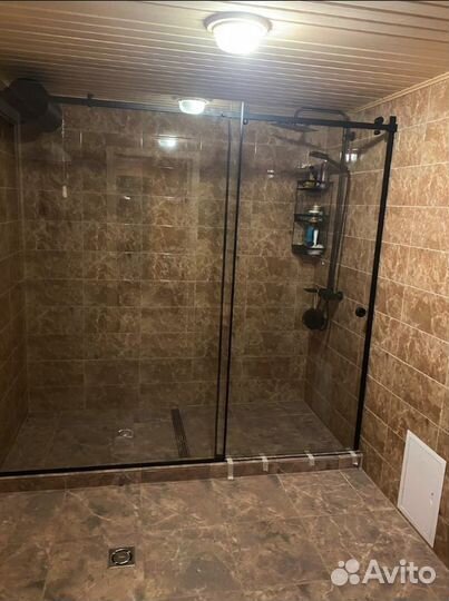 Кабина душевая раздвижная стекло 8мм