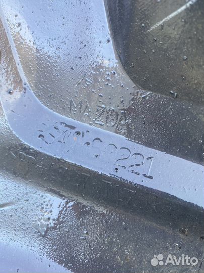 Задний бампер спорт седан ориг mazda 3 bk рест