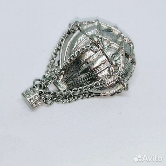 Брошь Воздушный шар, винтаж