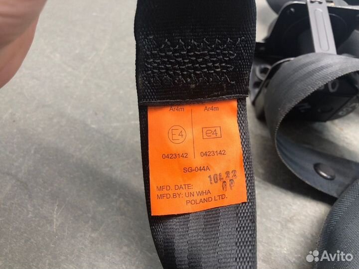 Ремень безопасности передний правый Daewoo Nexia