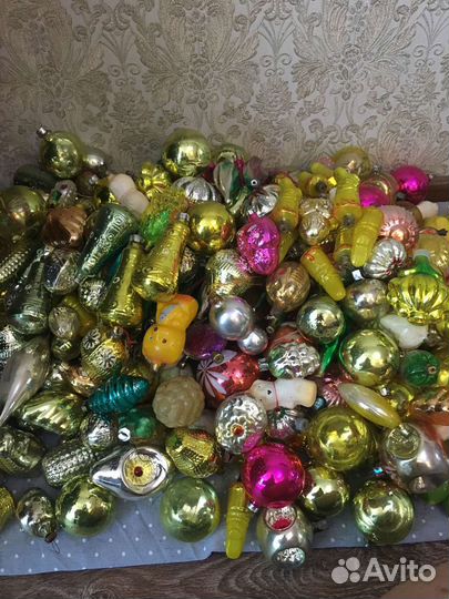 Елочные игрушки СССР