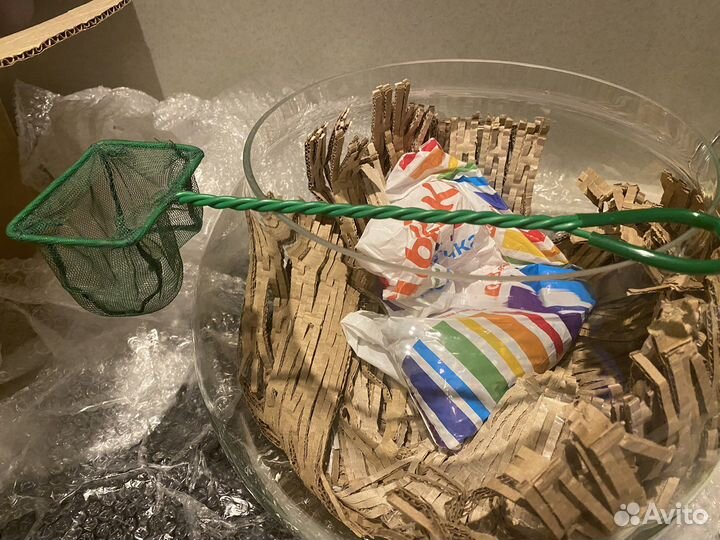 Аквариум круглый 17л., горл. диам. 25см, 36х27см