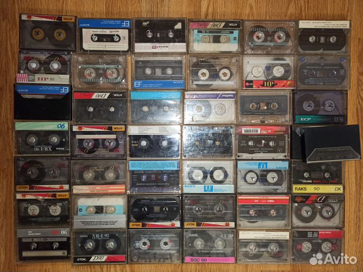 Аудиокассеты разные