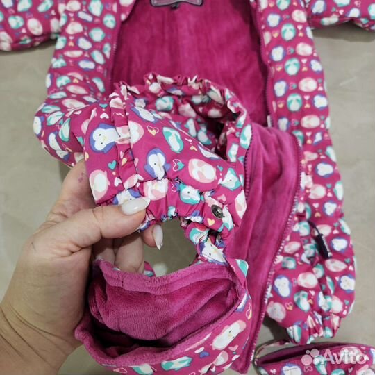 Комбезы на весну, зима для девочки с рождения