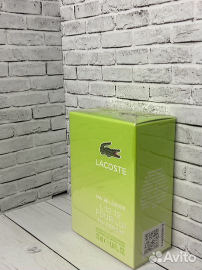 Туалетная вода Lacoste L.12.12 Pour Lui