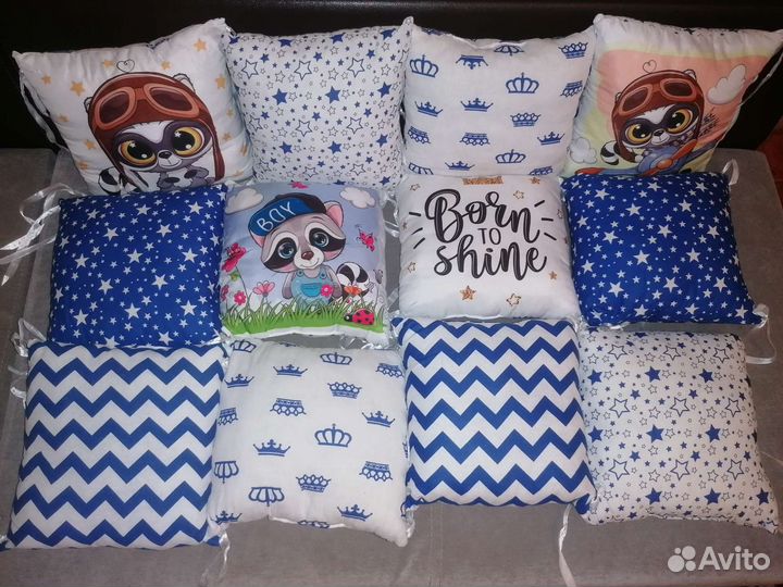 Бортики в кроватку