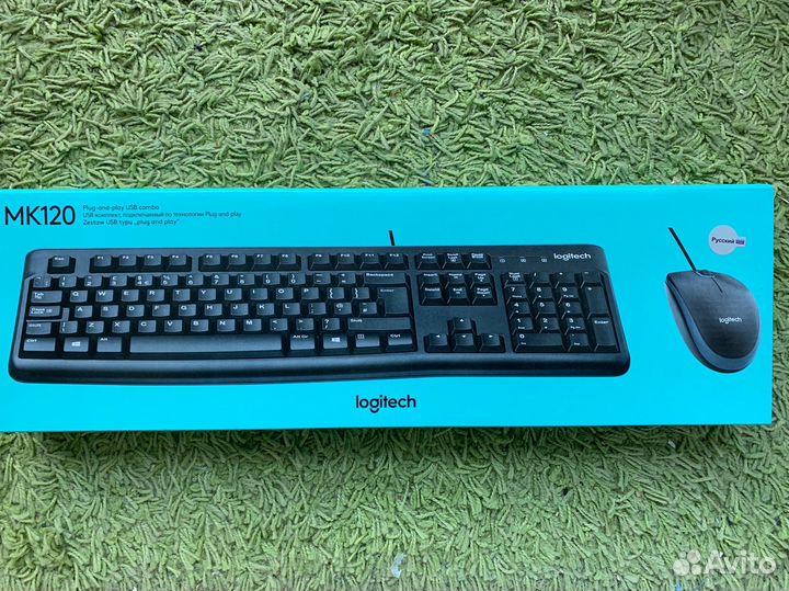 Комплект клавиатура и мышь Logitech