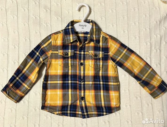 Рубашка для мальчика 80 размер