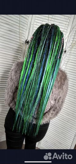 Комплект де дред 65шт