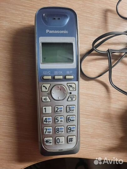 Стационарный телефон panasonic - рабочий