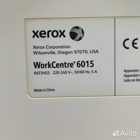 Мфу Лазерный Xerox WorkCentre 6015