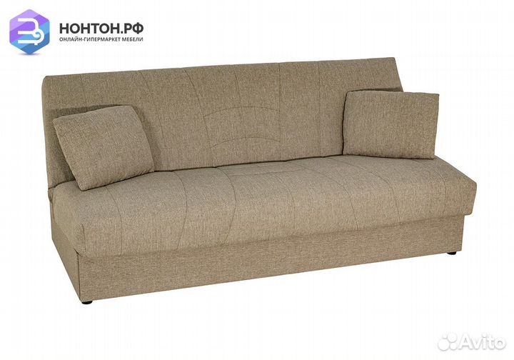 Диван книжка Ручеек темно-бежевый