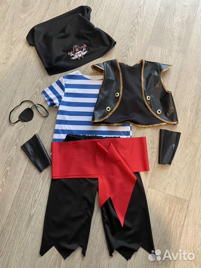 Костюм разбойника 104-110