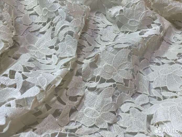Хлопковое кружево шитье Италия