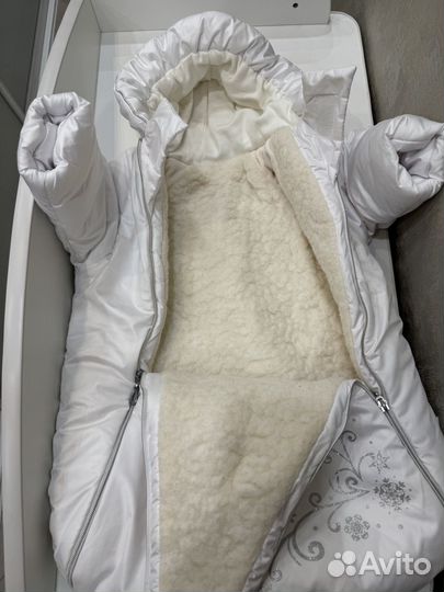 Конверт зимний на овчине