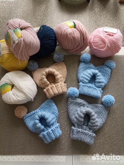 Шапки на маленьких собак