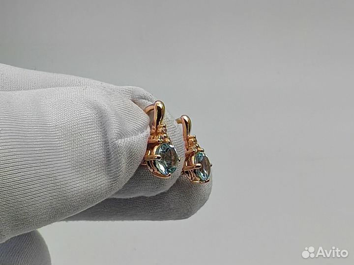 Пара серёг 585 пробы. Рассрочка