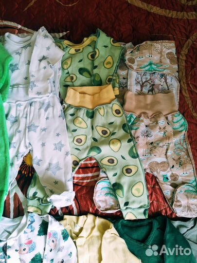 Вещи пакетом на мальчика 56 см