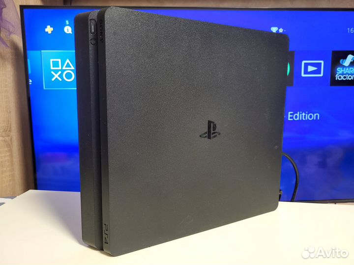 Sony playstation 4 PS4 slim 500gb + игры