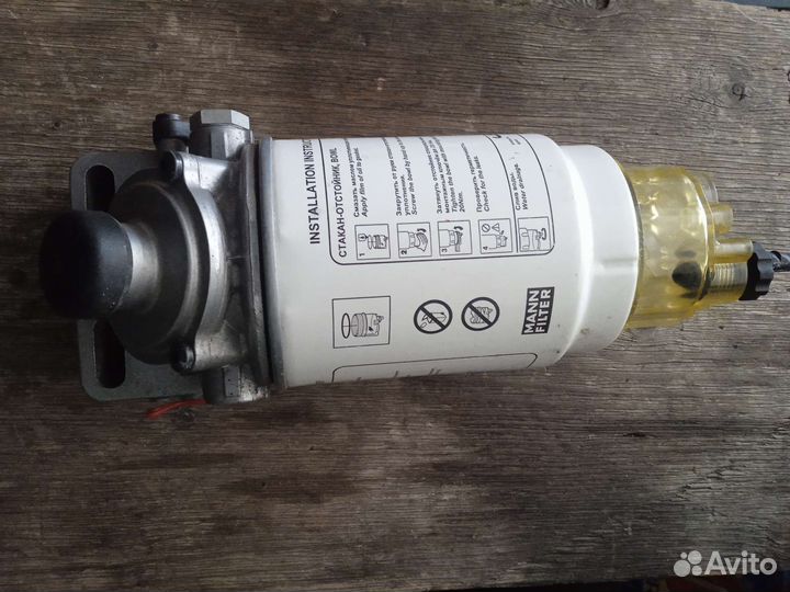 Фильтр грубой очистки топлива камаз с подкачкой