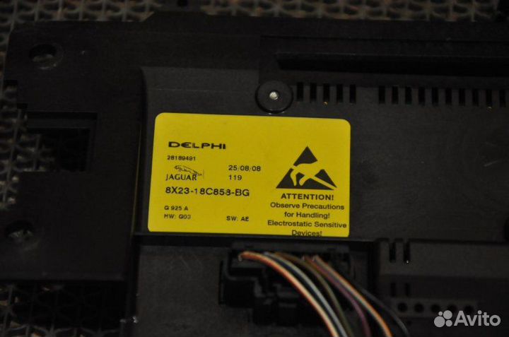 Блок управления климат-контролем Jaguar Xf CC9