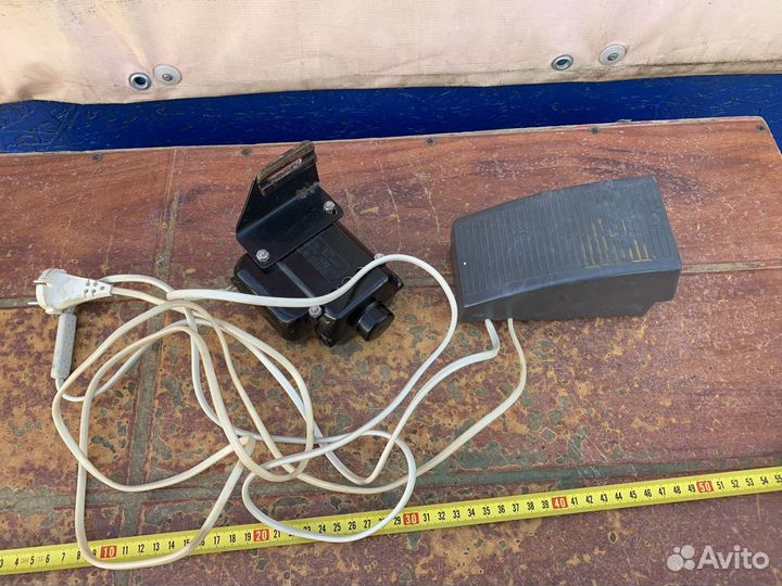 Педаль для швейной машинки с двигателем 1957 год