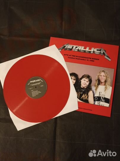 Виниловая пластинка metallica