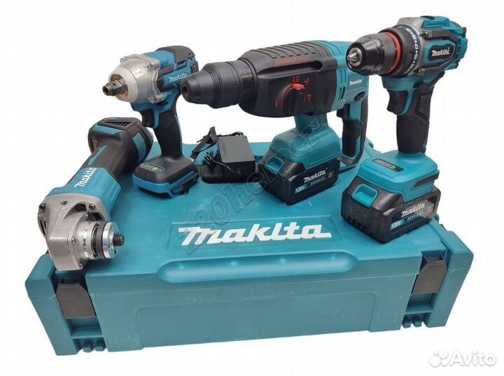 Набор бесщеточного инструмента Makita BL 4в1