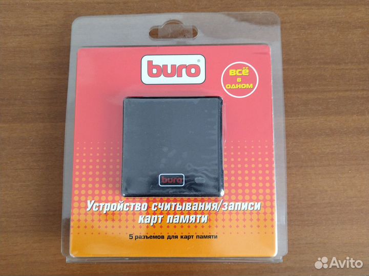 Картридер usb microsd, compact flash, Buro