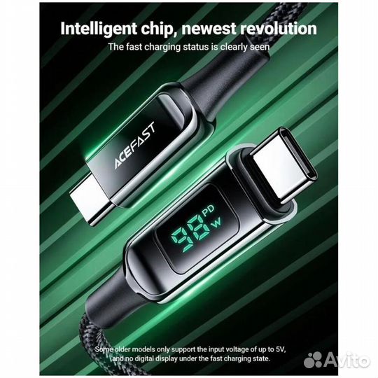 Кабель Type C - Type C 2m Acefast C6-03 #391924