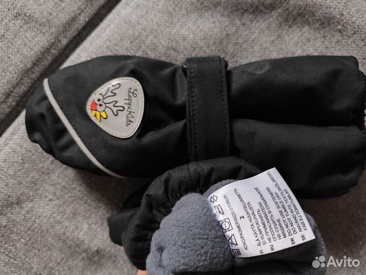 Краги варежки LappiKids, 2-4, зимние