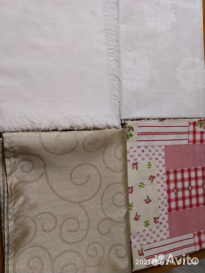 Скатерти, тюль, пододеяльники