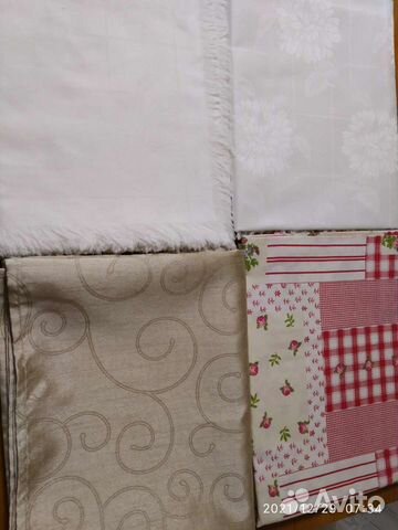 Скатерти, тюль, пододеяльники