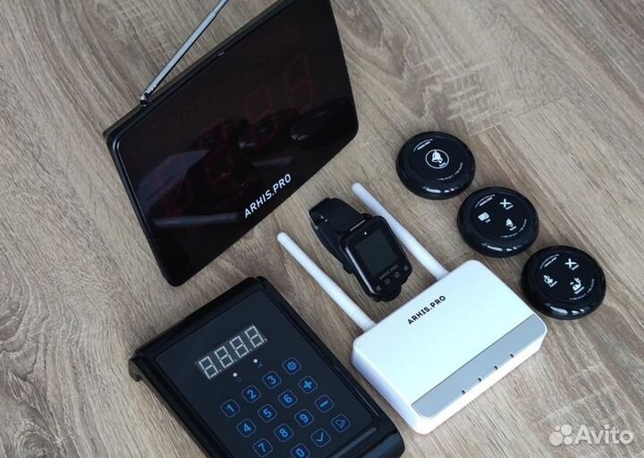 Кнопка вызова официанта, кальянщика, персонала