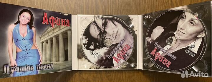 CD компакт диск Афина