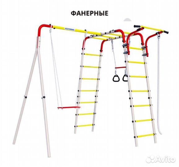 Уличный комплекс для дачи romana веселая лужайка