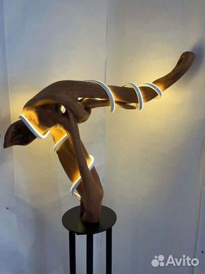 Напольный лофт светильник